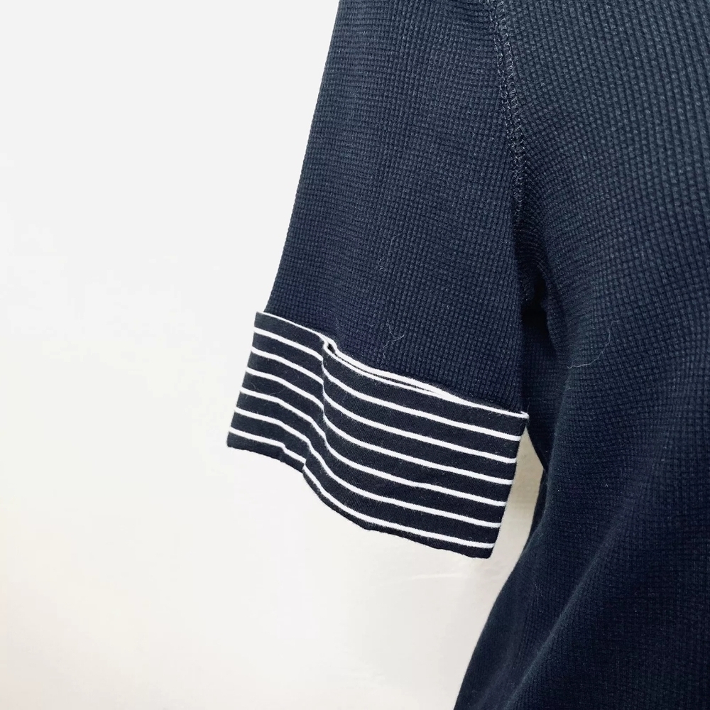 VINTAGE Ralph Lauren Polo Navy Short Sleeve Hooded Tunic - Picture 5 of 7